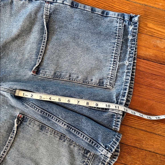 Y2K Lee Pipes BMX Vintage Jean Shorts - Picture 13 of 14